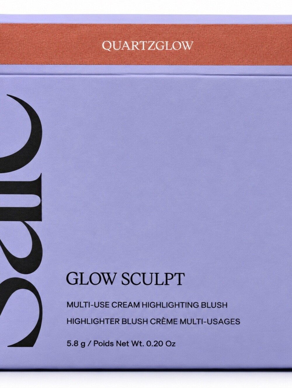 Saie Glow Sculpt Quartzglow Cream Highlighter Blush 5.8g 0.20oz New In Box